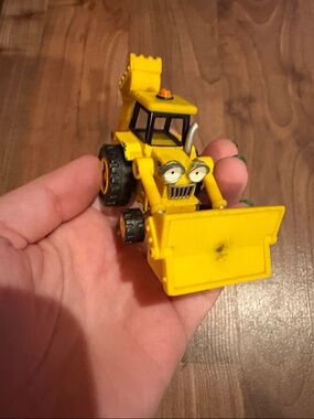 Vintage Bob The Builder - Scoop -  Learning Curve 1997 - Diecast W/ 🧲 Bucket